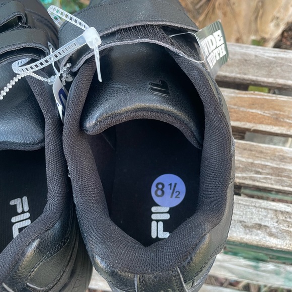 Fila Men's Black Athletic Shoes - Picture 2 of 5